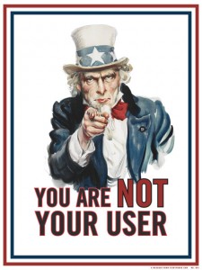You are not your user